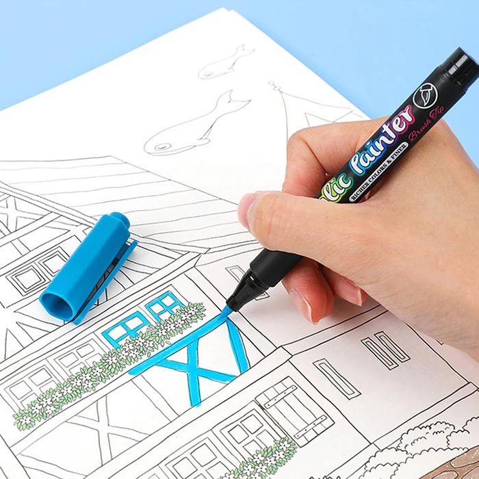 AcrylicMarkers, markere acrilice (set de 24 bucăți) - Image 7