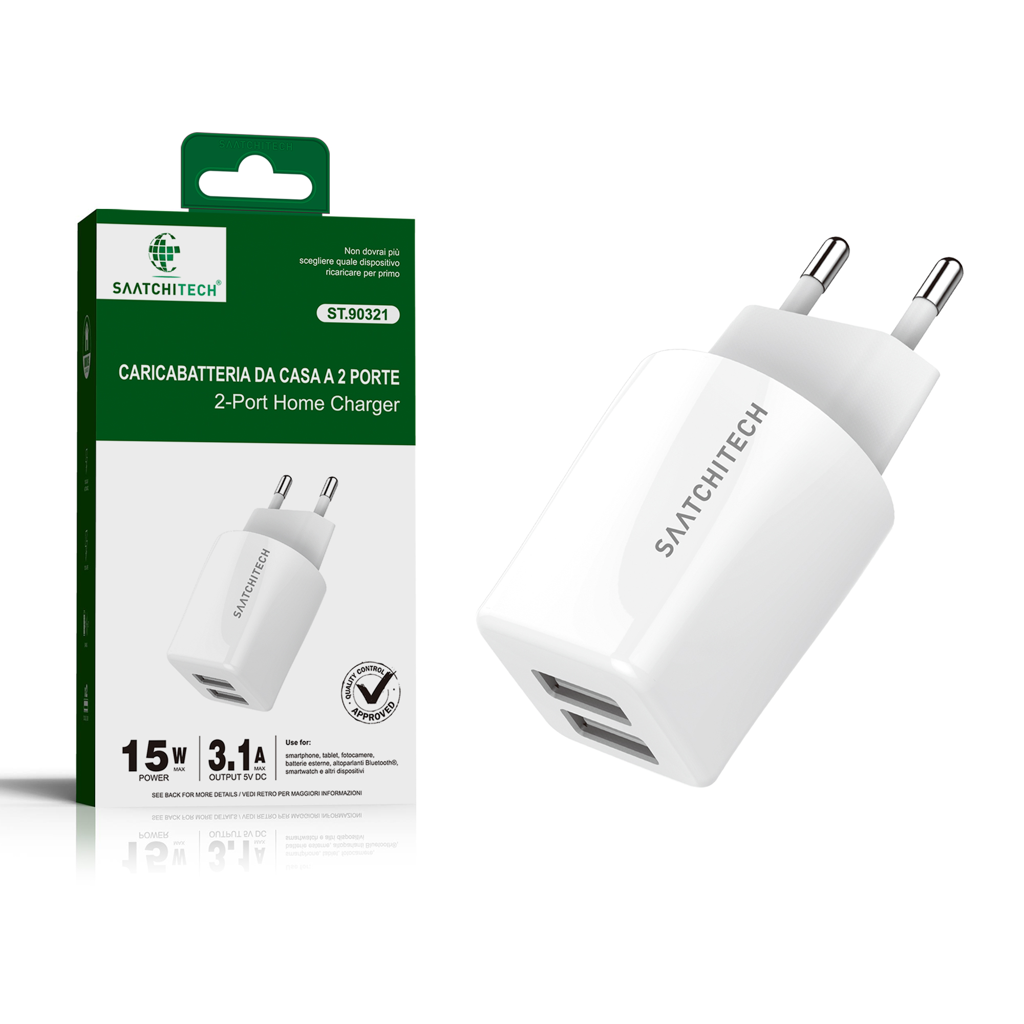 AdapterUsb, adaptor cu 2 intrări USB - Image 2