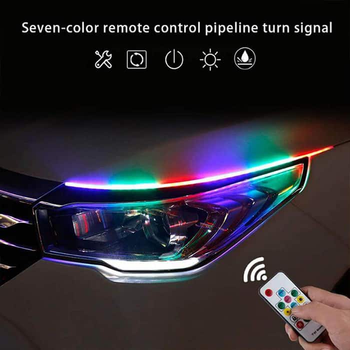 AngelLux, bandă autoadezivă cu lumini LED (set de 2 buc) - Image 7