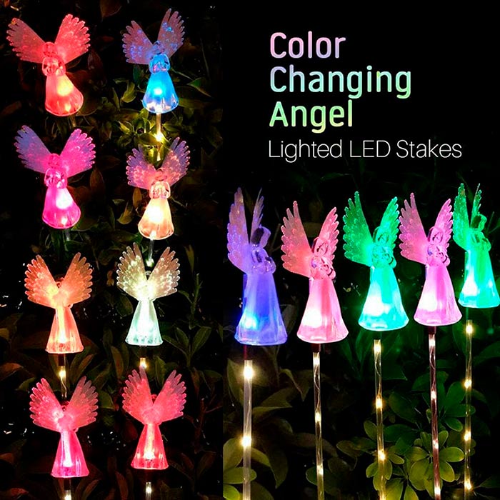 Angels, lampa solară în formă de înger - Image 3