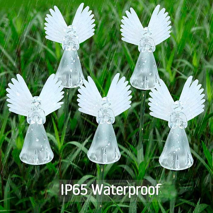 Angels, lampa solară în formă de înger - Image 4