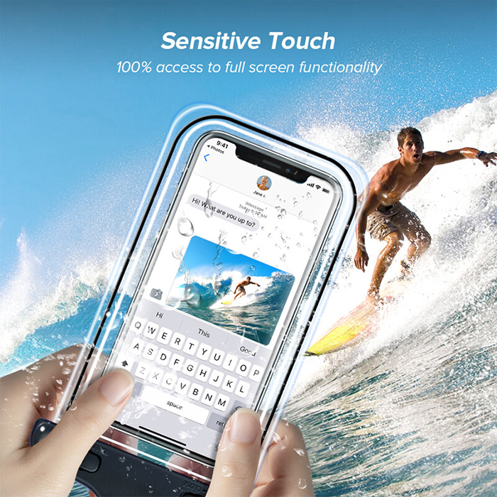 AquaBag, husă transparentă și impermeabilă pentru telefon - Image 6