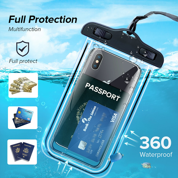 AquaBag, husă transparentă și impermeabilă pentru telefon - Image 8