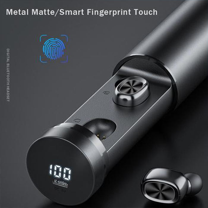 AudioInfinity, căști wireless bluetooth rezistente la apă cu stație de încărcare - Image 8