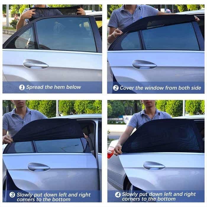 AutoShade, protecție solară pentru geamurile auto (set de 2 bucăți) - Image 9