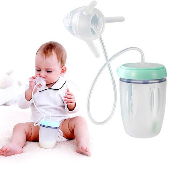 BabyBottle, biberon ce poate fi folosit fără mâini - Image 3