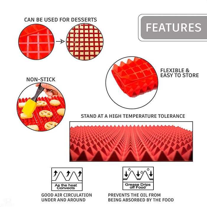 BakingMat, covor de silicon pentru copt - Image 4
