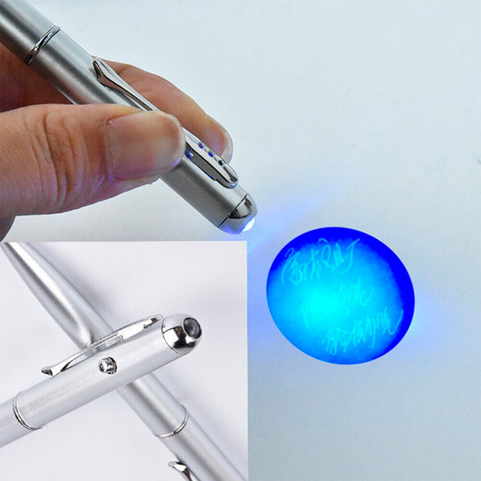 BallpointPen, stilou magic invizibil cu lumină UV (1+1 GRATIS) - Image 3