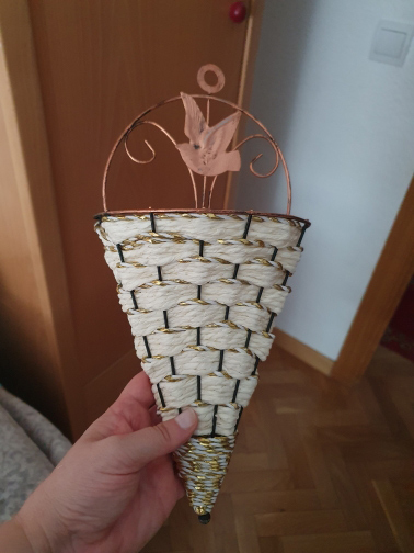 BasketVase, coș de perete pentru flori - Image 9