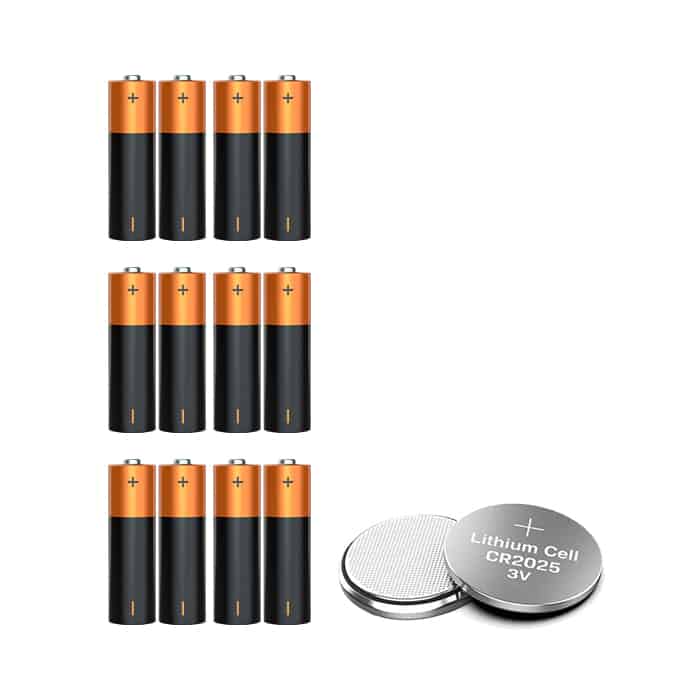 Set de baterii pentru lumini LED GlowWaterLights (13 buc.) - Image 3