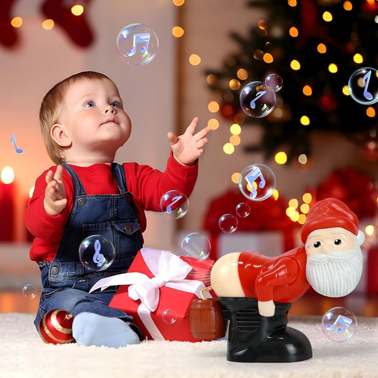 BlowSanta, jucărie cu baloane de săpun Moș Crăciun - Image 8