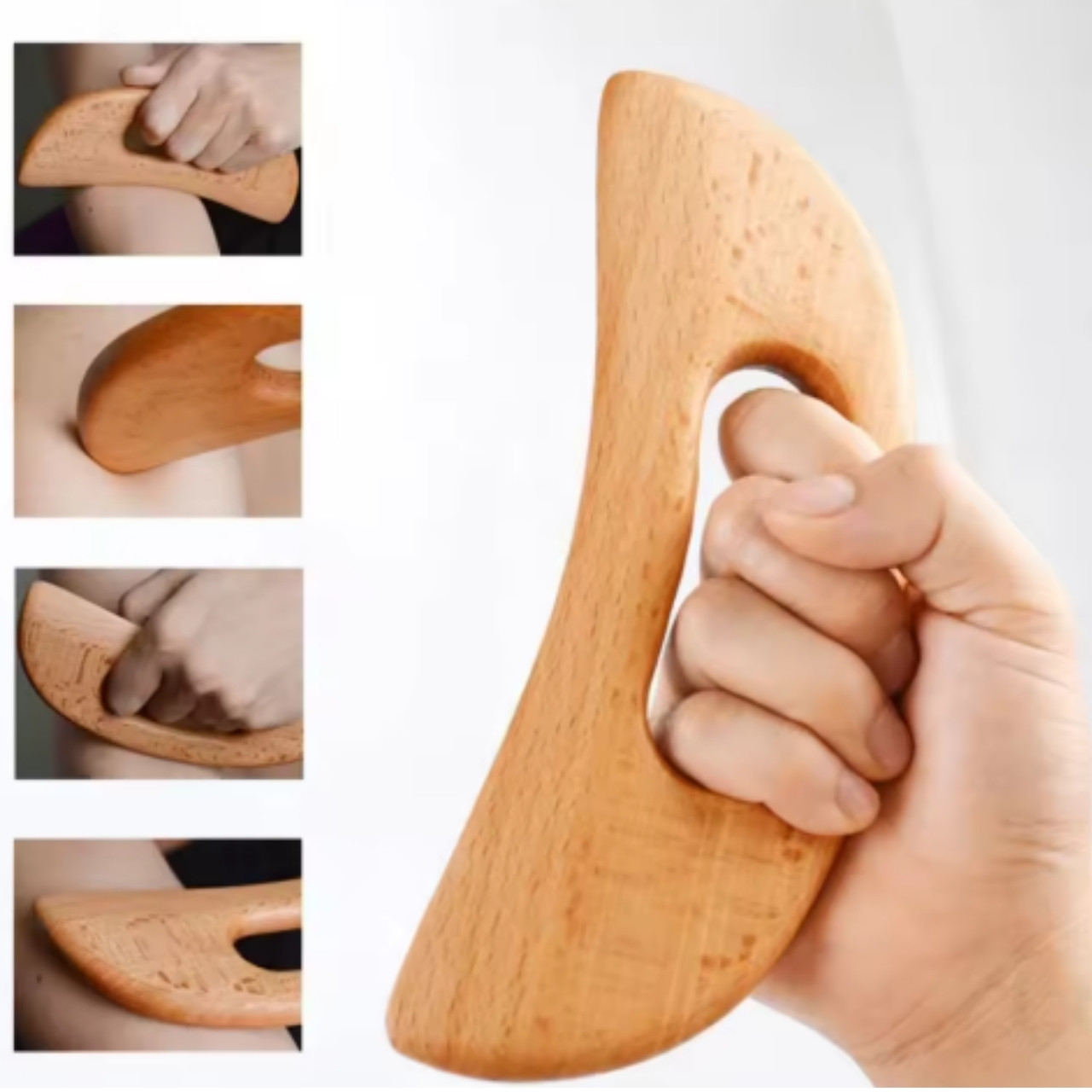 BodyGuaSha, un instrument de masaj din lemn pentru relaxarea totală a corpului - Image 8