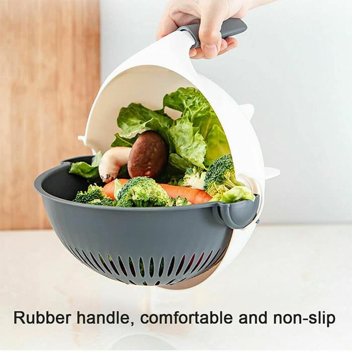 BowlCutter, feliator multifuncțional cu strecurătoare și curățător de mână - Image 2