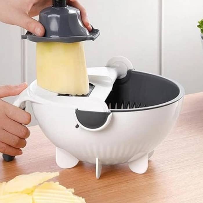 BowlCutter, feliator multifuncțional cu strecurătoare și curățător de mână - Image 8