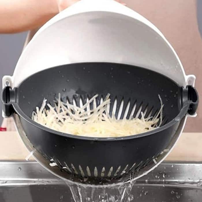 BowlCutter, feliator multifuncțional cu strecurătoare și curățător de mână - Image 10