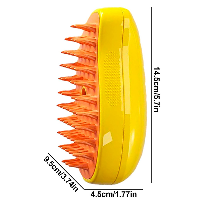 Brushy, perie electrică pentru animale de companie cu pulverizare - Image 2