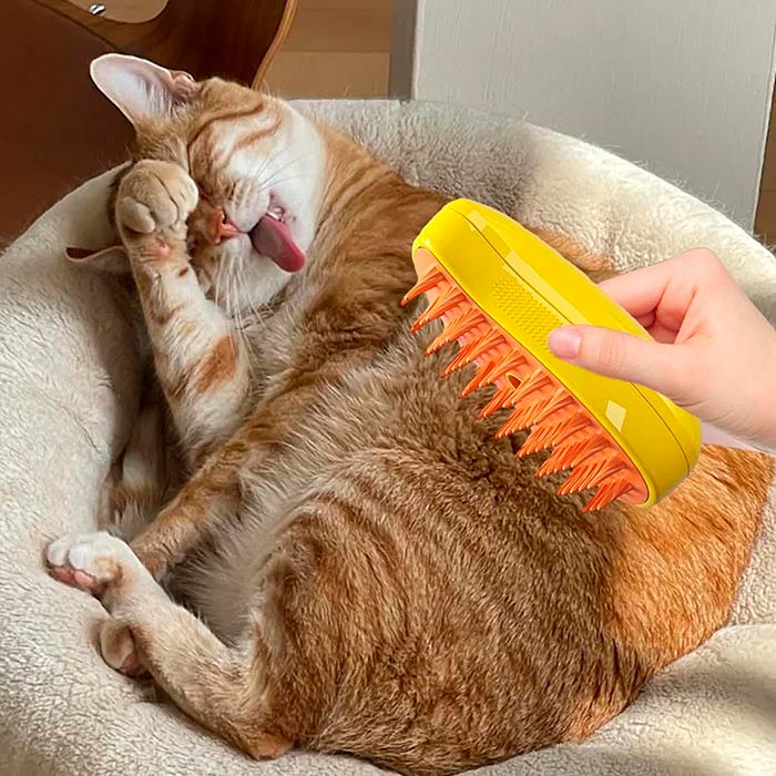 Brushy, perie electrică pentru animale de companie cu pulverizare - Image 3