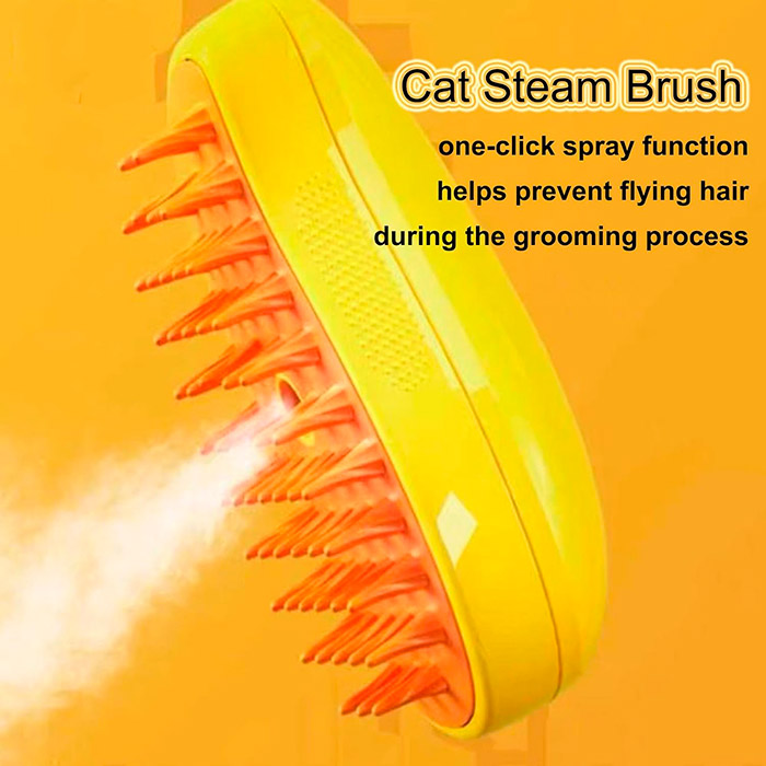 Brushy, perie electrică pentru animale de companie cu pulverizare - Image 6