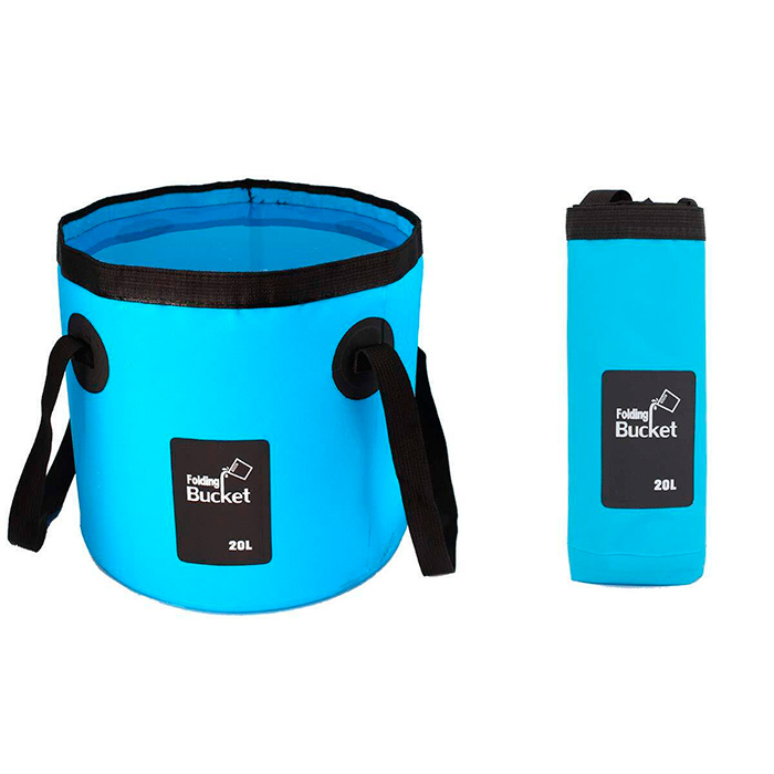 Bucket, geantă de apă rezistentă și pliabilă (20 litri) - Image 3