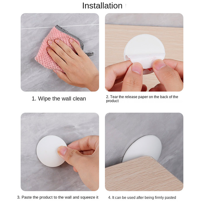 BumperStop, protector de perete autoadeziv din silicon (set de 10 buc.) - Image 8