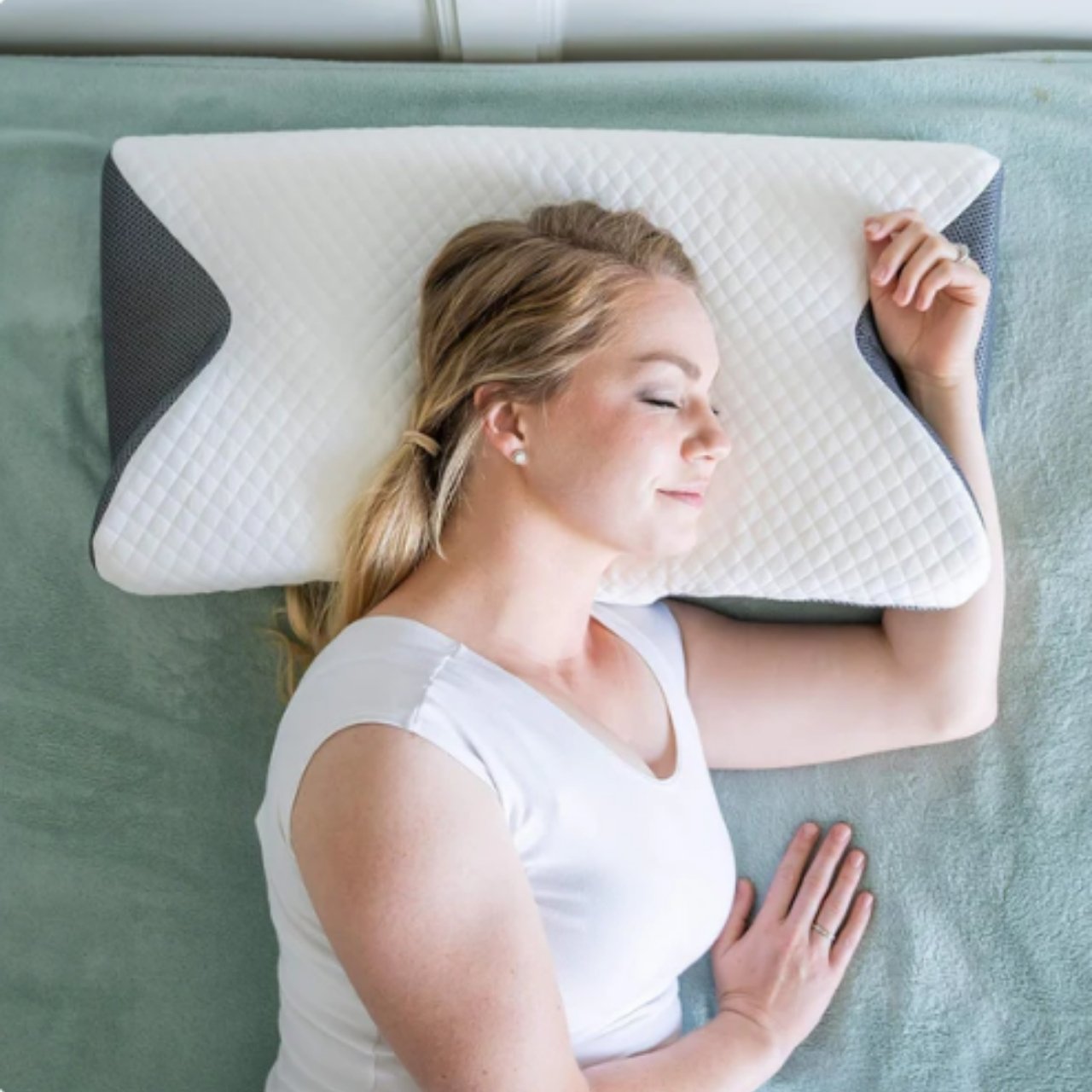 ButterflyPillow, pernă ergonomică din spumă cu memorie - Image 7