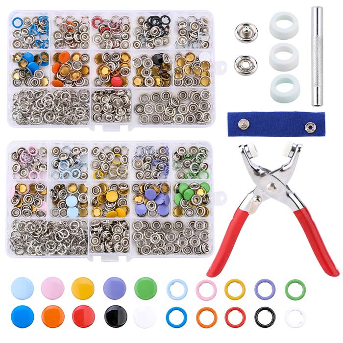 ButtonPliers, un set profesional pentru atașarea  capselor, nasturilor denim. - Image 9