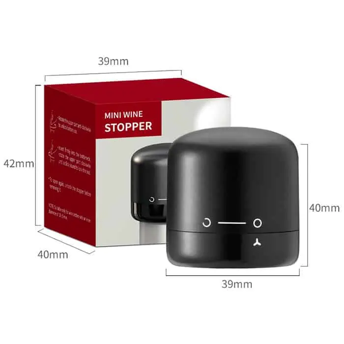 CapLock, dop vid pentru sticlă (1 pentru vin + 1 pentru șampanie) - Image 8