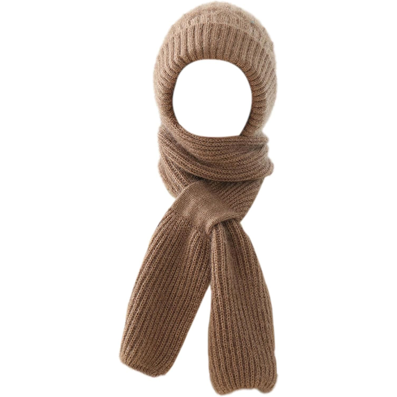 CapScarf, căciulă de iarnă pentru femei cu fular atașat - Image 8