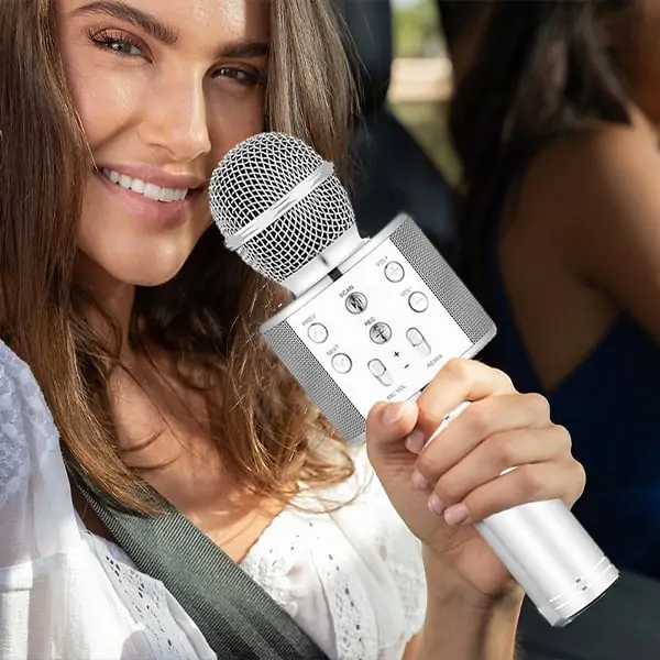 CaraokeStar, microfon wireless cu difuzor pentru karaoke - Image 4