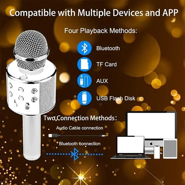 CaraokeStar, microfon wireless cu difuzor pentru karaoke - Image 5