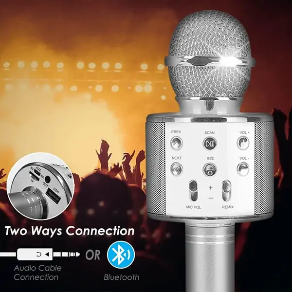 CaraokeStar, microfon wireless cu difuzor pentru karaoke - Image 8