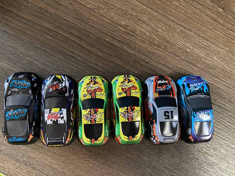 CatapultCars, set de 10 mașini pentru copii - Image 9