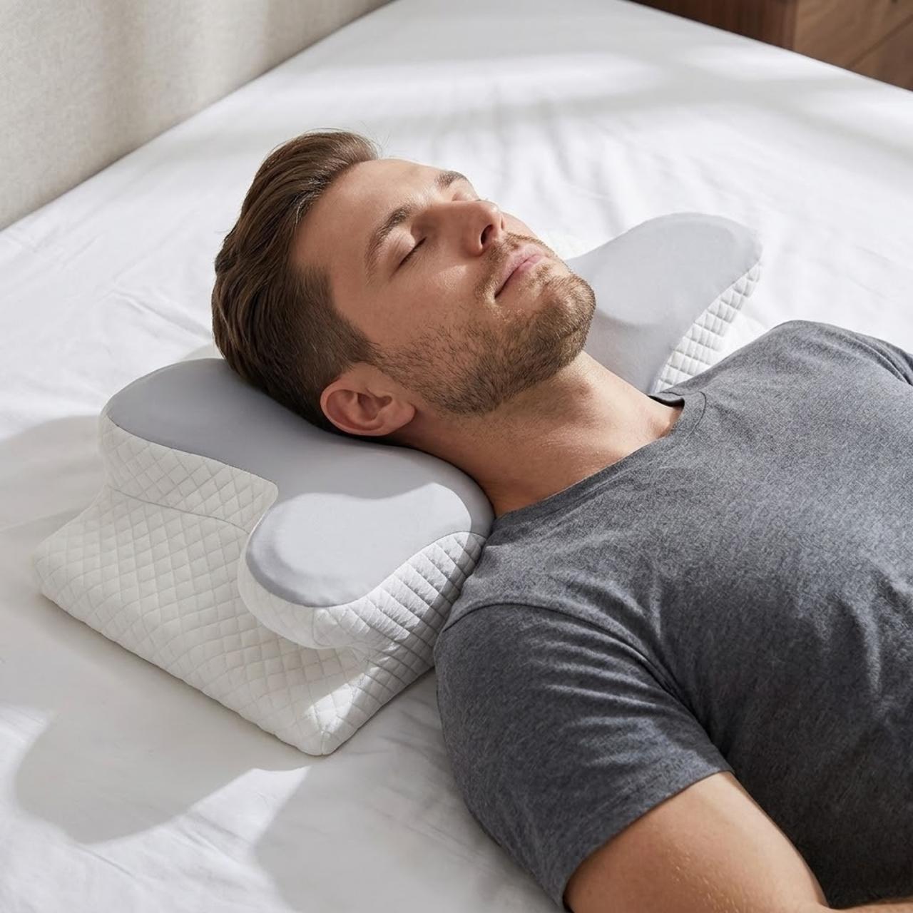 Pernă ergonomică cu spumă cu memorie, CervicalPillow - Image 4