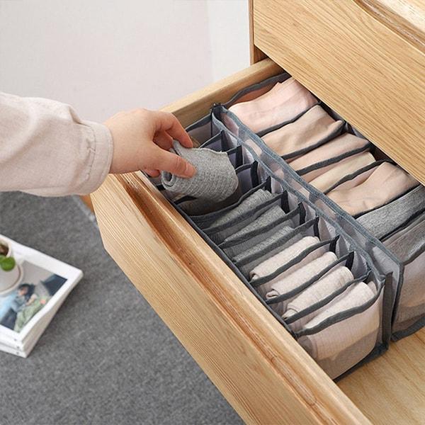 ClosetStar, dispozitiv de organizare din 3 piese pentru lenjeria intimă din dulap - Image 3