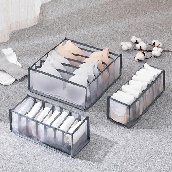 ClosetStar, dispozitiv de organizare din 3 piese pentru lenjeria intimă din dulap - Image 7