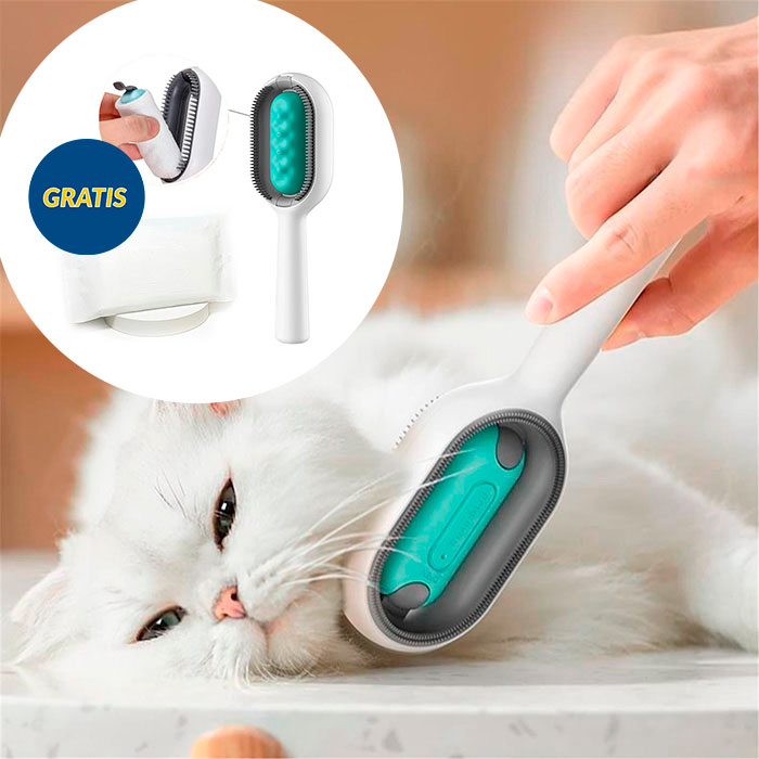 CombBundle, perie de îngrijire pentru animale de companie + 100 de lavete suplimentare pentru perie - Image 7