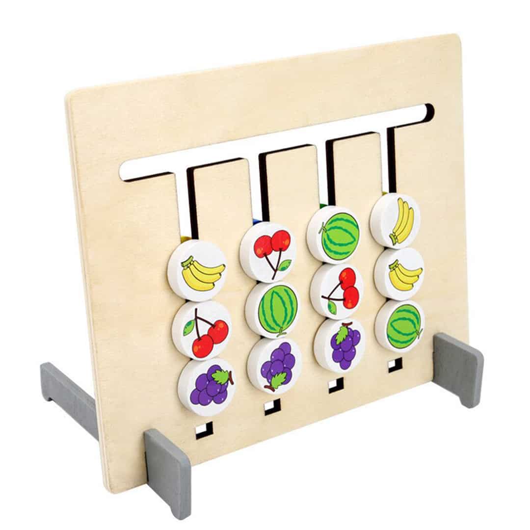 CombinationGame, puzzle din lemn pentru dezvoltarea gândirii logice (36 de sarcini) - Image 8