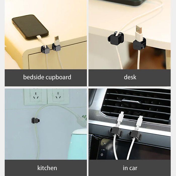 CordControl, organizator de cabluri (6 bucăți) - Image 8
