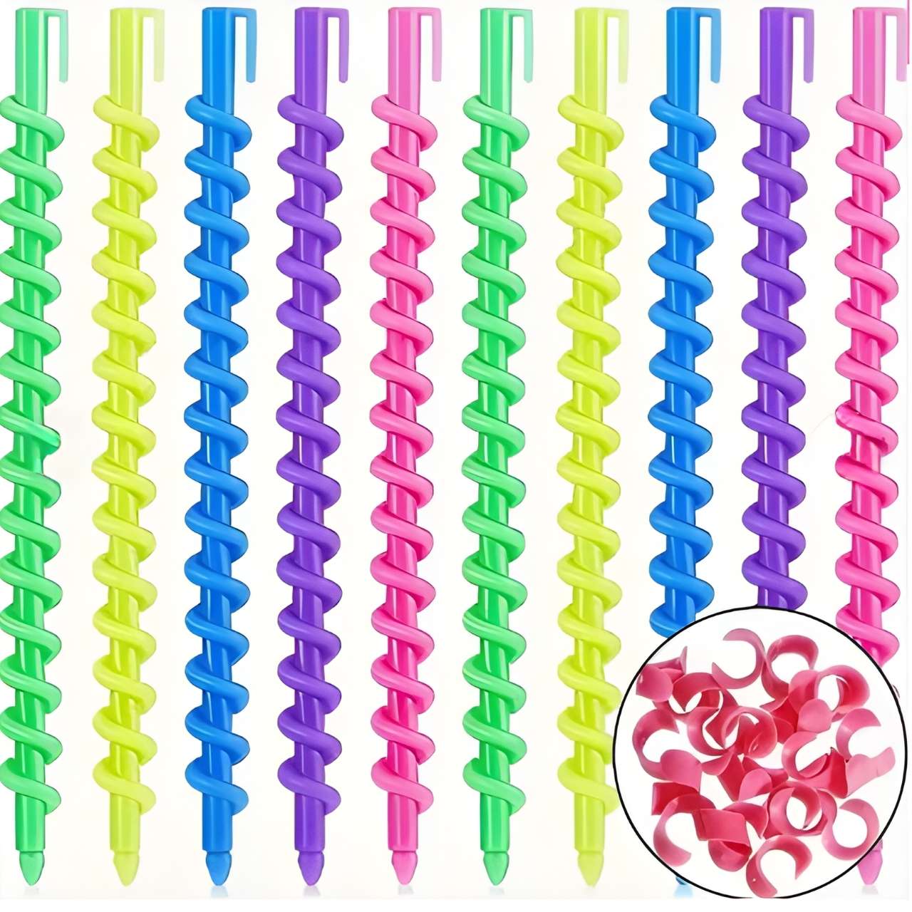 Curlsy, bigudiuri spiralate pentru bucle perfecte - Image 10