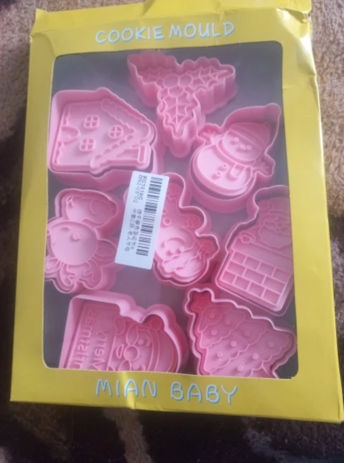 CutCookies, matrițe pentru prăjituri de Crăciun (8 matrițe pentru prăjituri) - Image 10