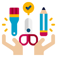 DiyAcrylic, set creativ cu markere acrilice, pietre și lemn - Image 5