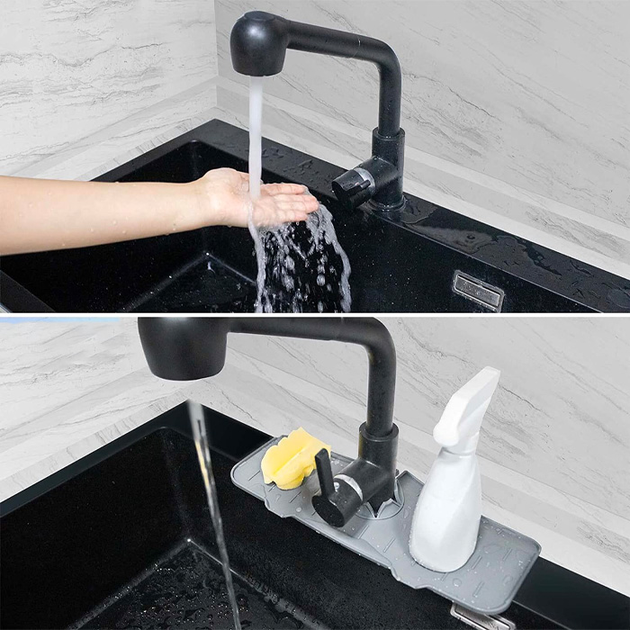 DryingPad, covoraș din silicon pentru chiuveta de bucătărie sau chiuveta de baie - Image 3