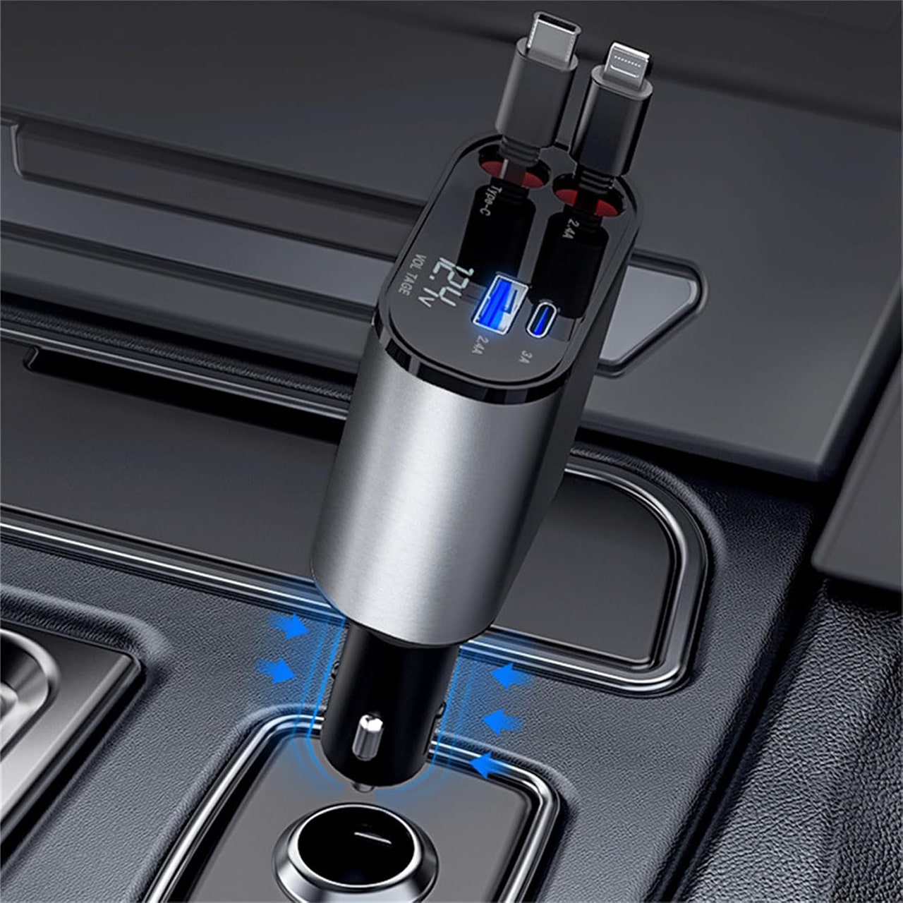 DualCharger, încărcător auto 4-în-1 - Image 8