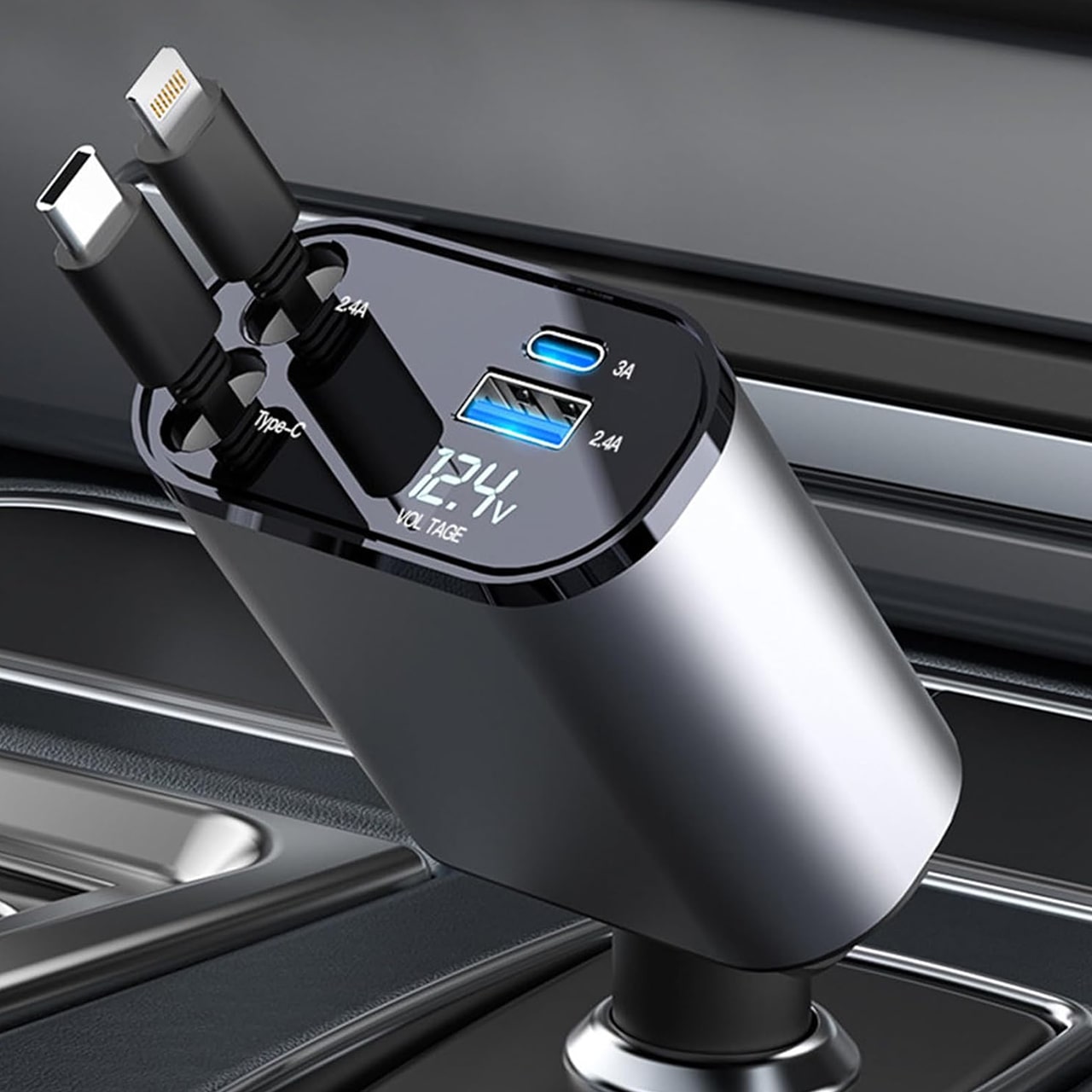 DualCharger, încărcător auto 4-în-1 - Image 10