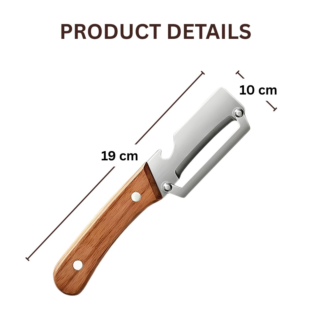 Curățător de mână multifuncțional 2-în-1, DuoPeeler - Image 3