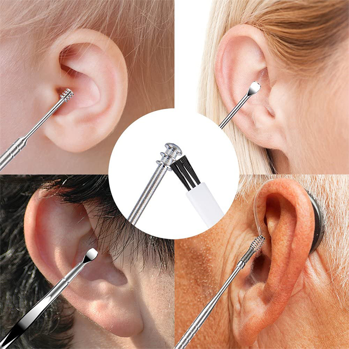 EarCleaningKit, set de 7 piese cu accesorii pentru curățarea sigură a urechilor - Image 4