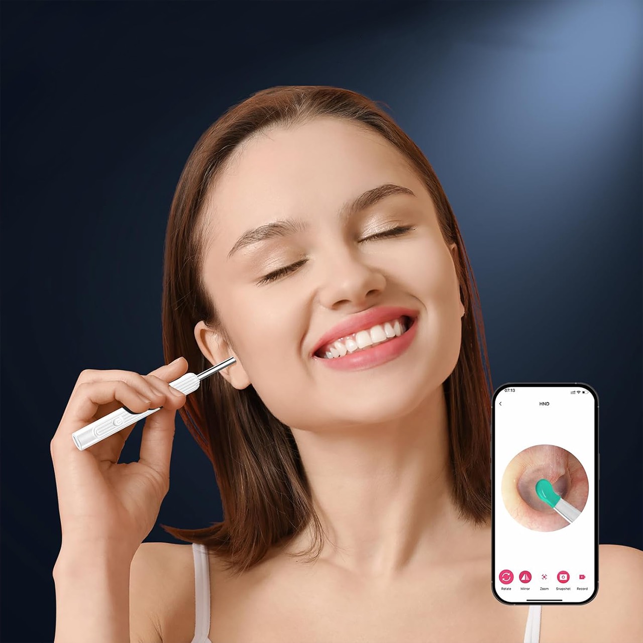 EarStick, ajutorul pentru curățarea cerumenului cu cameră - Image 3