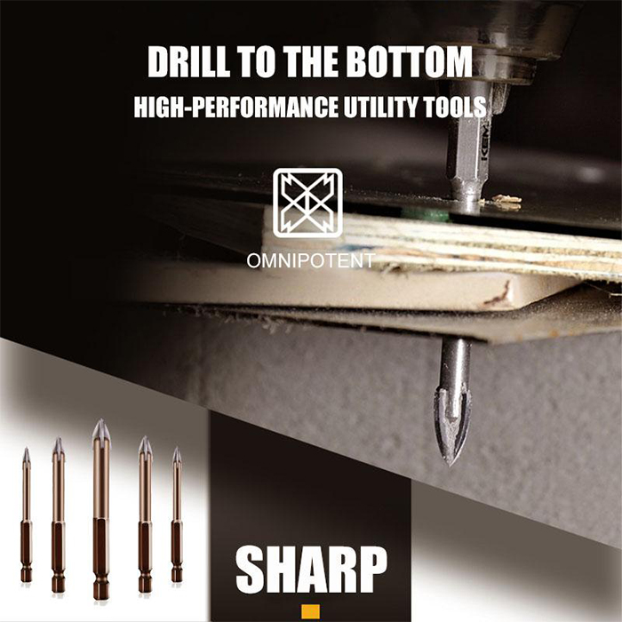 EfficientDrilling, set de 5 burghie - Image 6