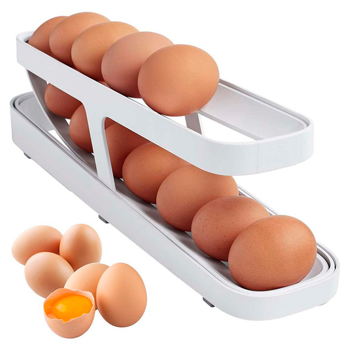Economisiți spațiu în frigider, pe blat sau în cămară!