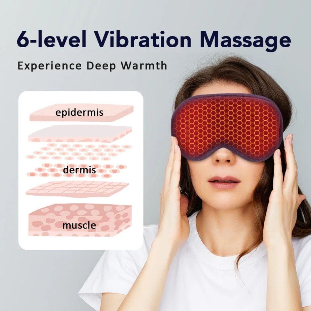 EyeMask, mască de masaj pentru ochi cu încălzire - Image 4